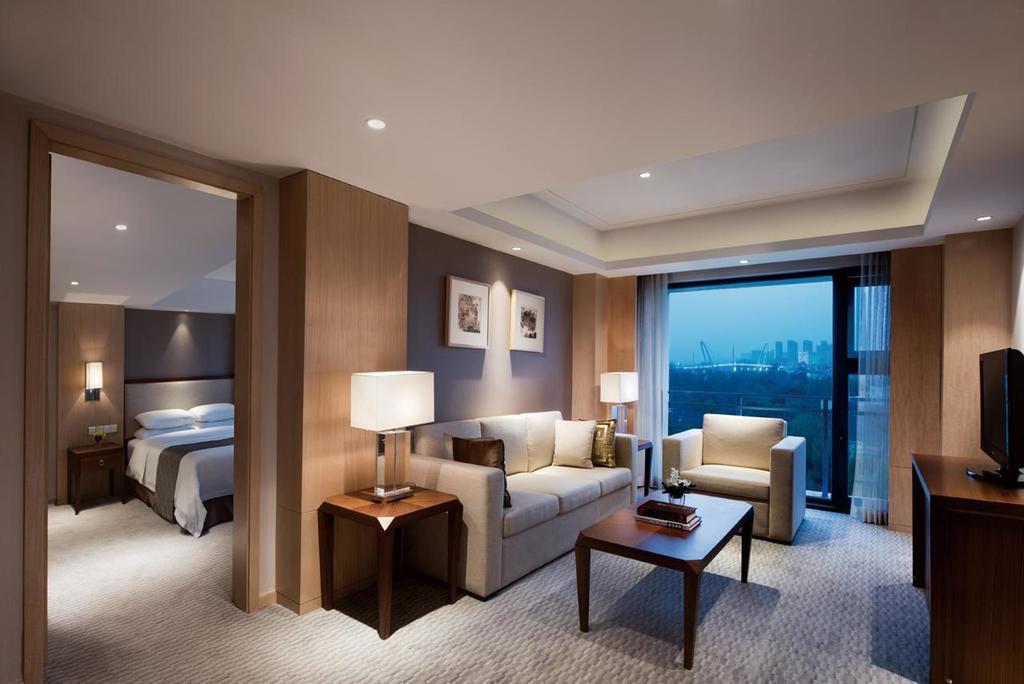 Jinling Riverside Hotel Nanjing  Bagian luar foto